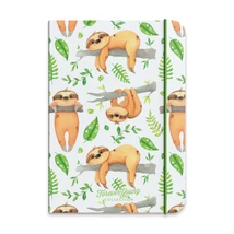 Gumis Notesz A6 - Sloth