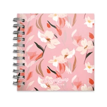 Négyzet Notesz A6 - Pink