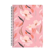 Spirál Füzet A5 Sima - Pink