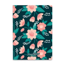 Tűzött Füzetke A6 - Floralyn