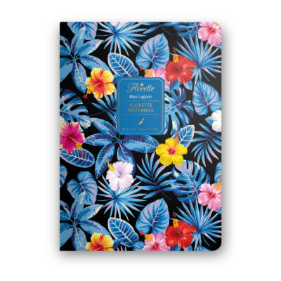 Blue Lagoon - Florette Notebook - vonalas