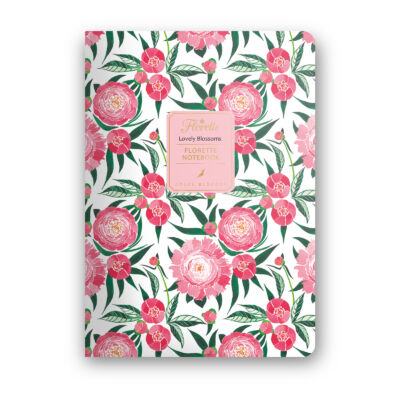 Lovely Blossoms - Florette Notebook - vonalas