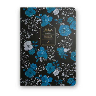 Luna D'oro - Florette Notebook - vonalas