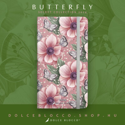 Butterfly - Secret Pocket Planner 2024
