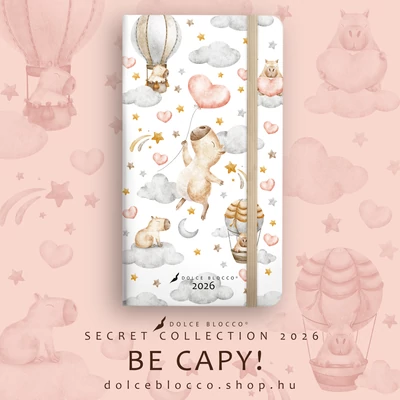 Be Capy - Secret Pocket Planner 2026