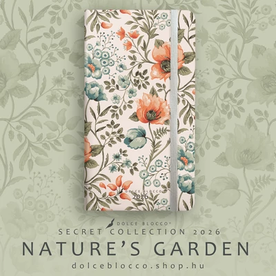 Nature's Garden - Secret Pocket Planner 2026