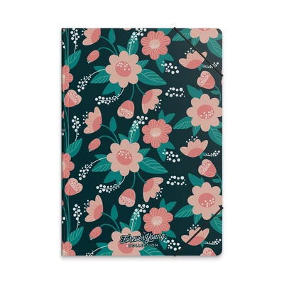 Gumis Mappa A4 - Floralyn