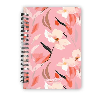 Spirál Notesz A6 - Pink 