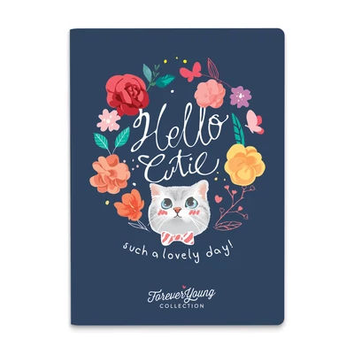 Tűzött Füzetke A6 - Cutie