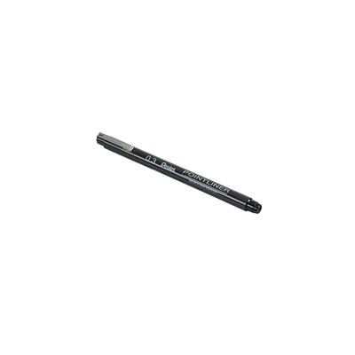 Tűfilc fekete 0,3 mm
